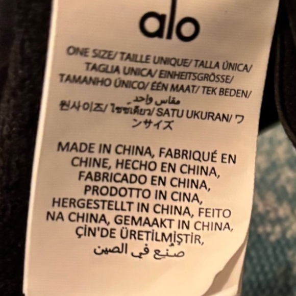 Alo Yoga Airlift Solar Visor Black One Size - Picture 6 of 9